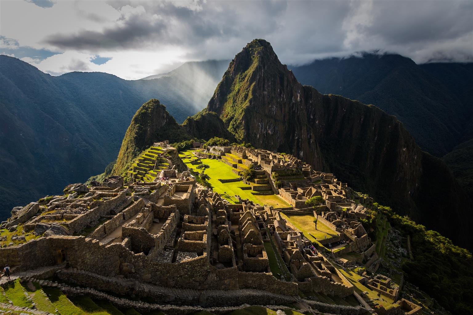 Inca trail to Machu Picchu