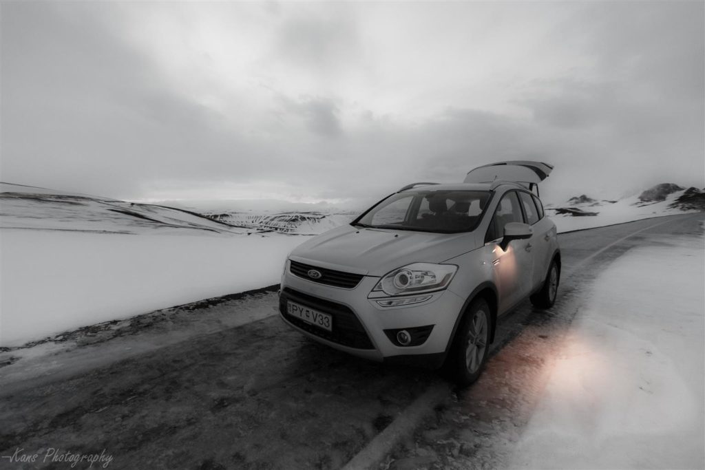 Ford Kuga, our friend for the 6 days in Iceland
