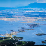 A Birds eye view of the Atlantic road