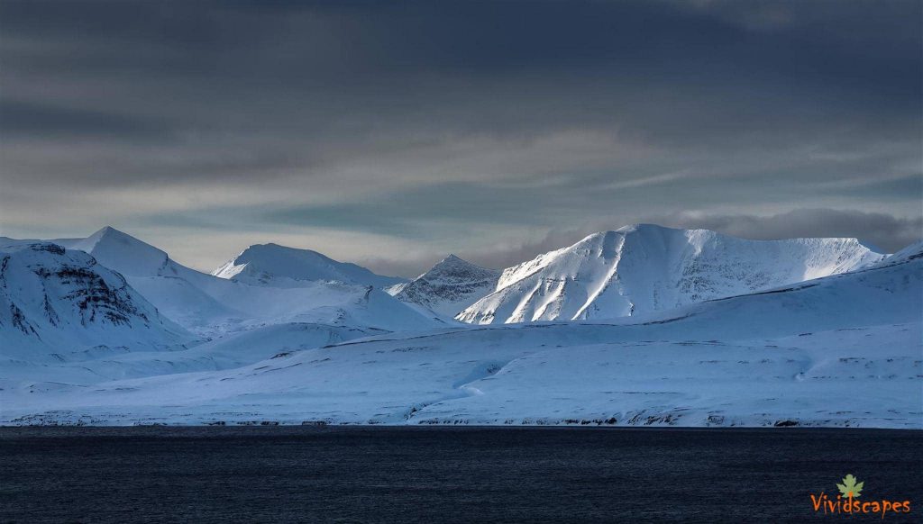 The Barren arctic landscape