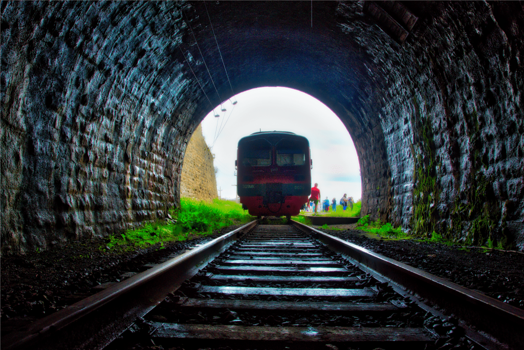 Circum Baikal Train tunnel