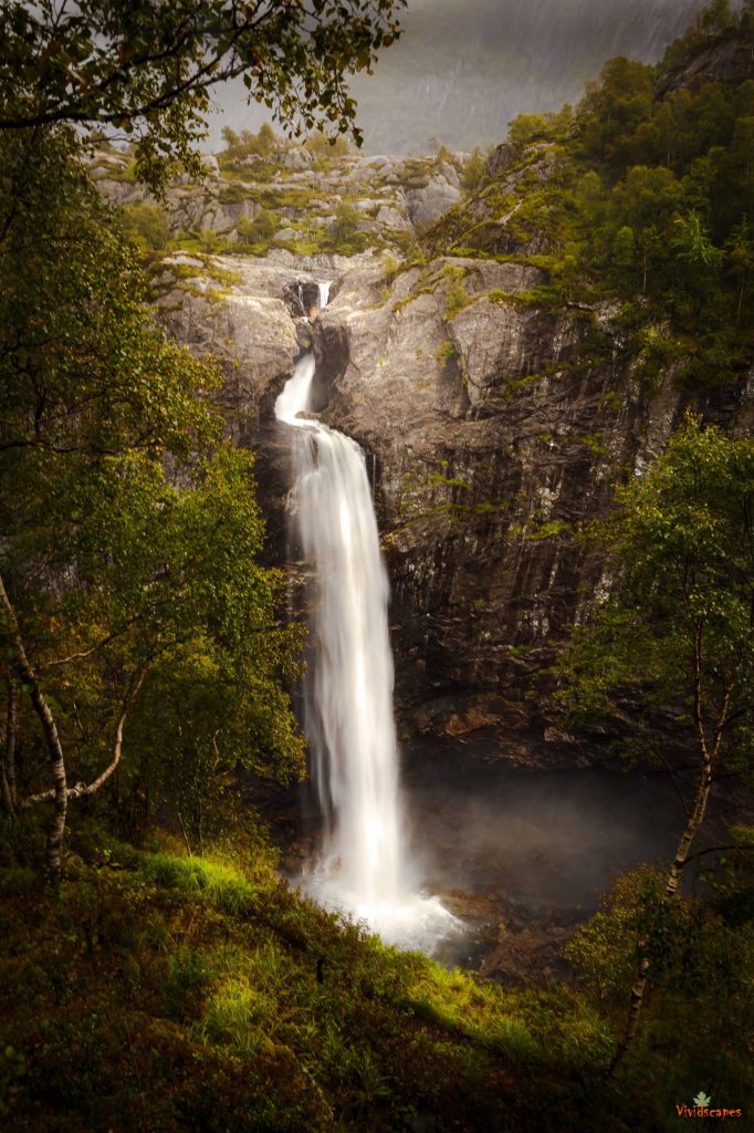 Manafossen waterfalls