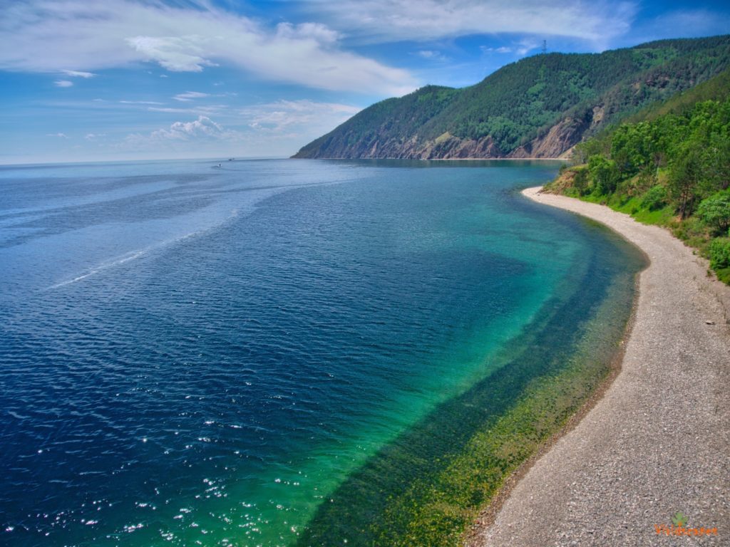 Lake Baikal from above