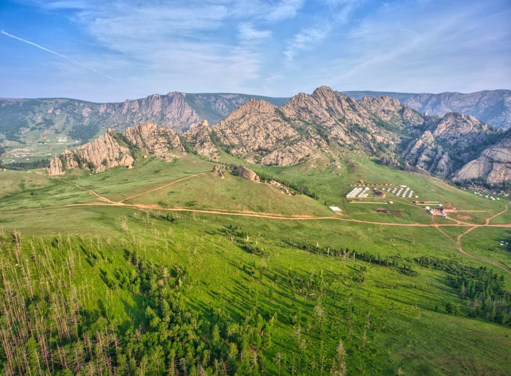 Ger camps in Terelj national park