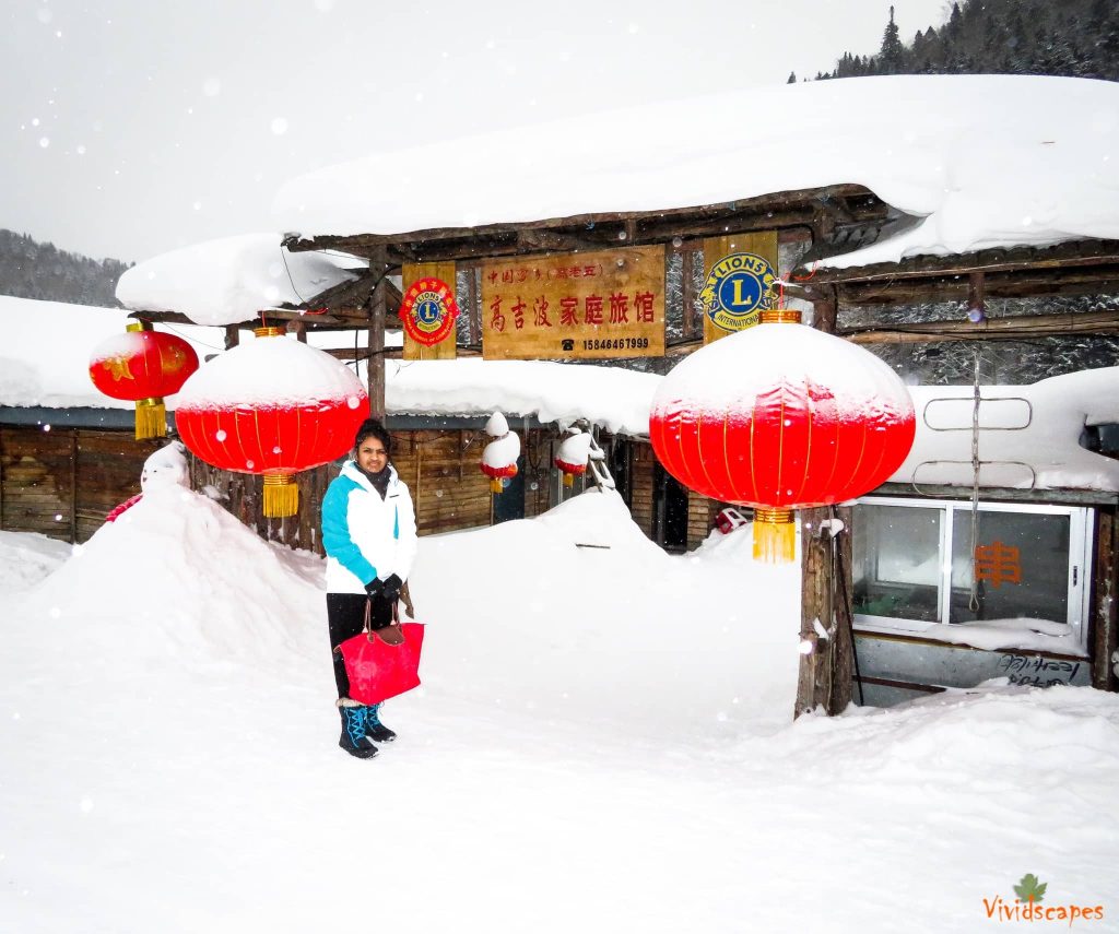 China Snow Town