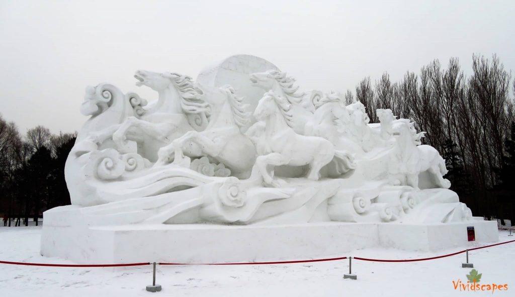 Harbin Snow Sculpture Expo