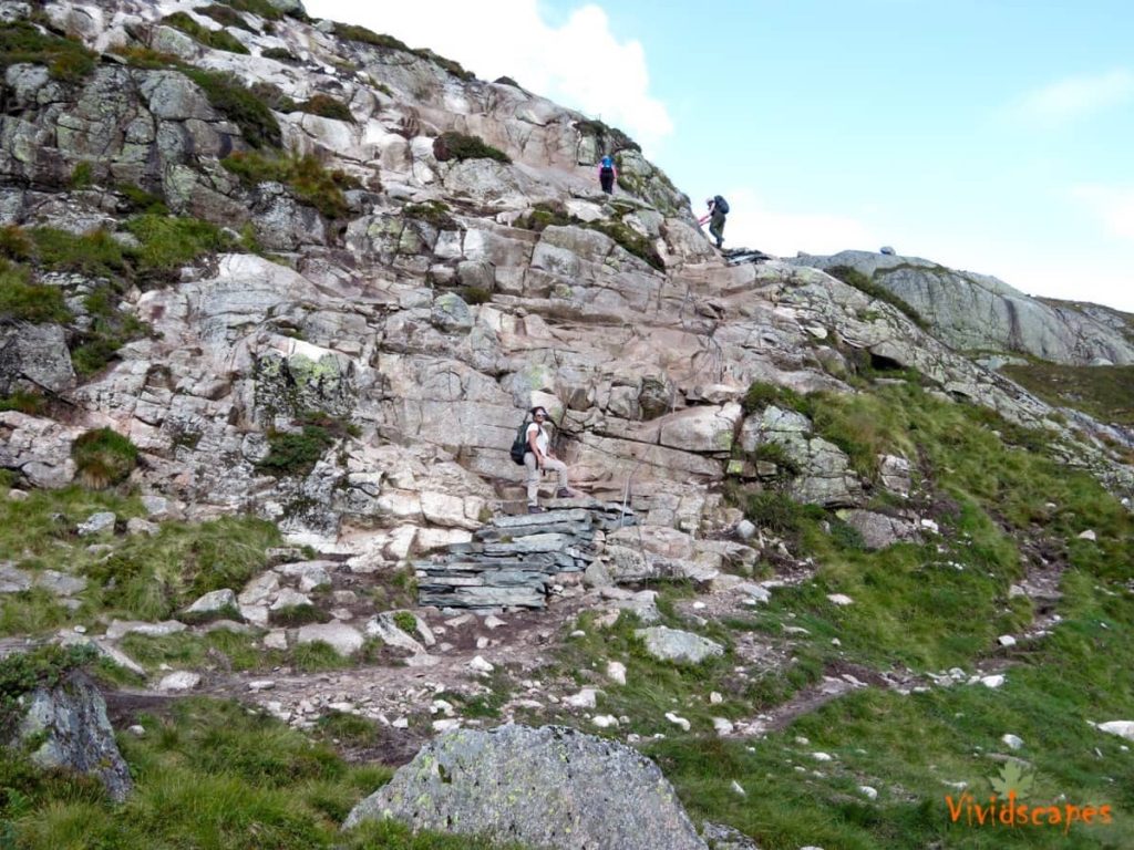 Kjeragbolten hiking terrain