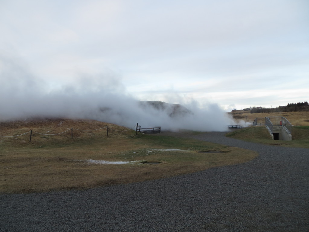 Largest thermal spring spewing out 180 Litres of boiling water per second.