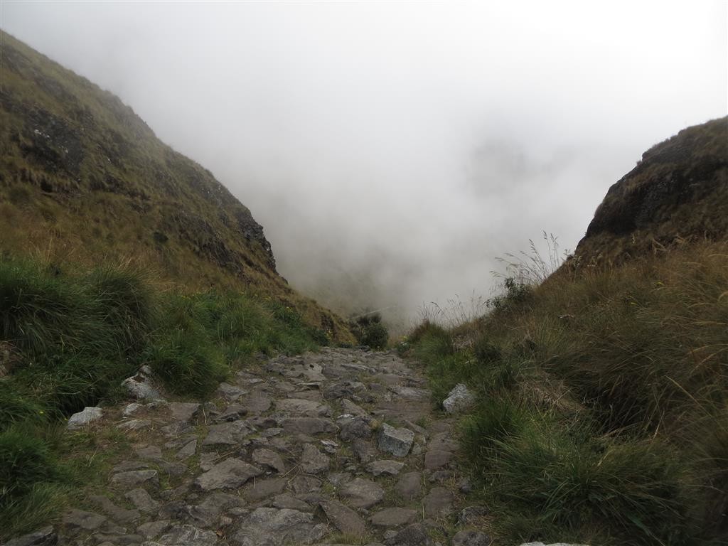 Descent from the pass, no derth of beautiful views