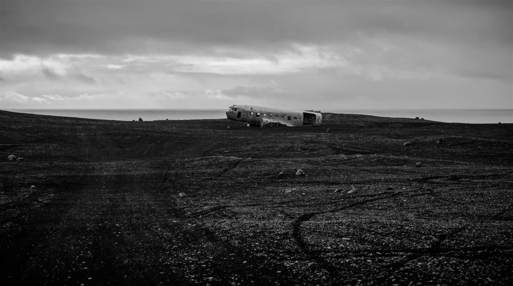 Approach to the Crashed plane site