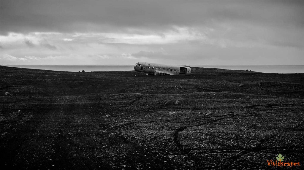 DC3 Remains Black Sand Beach