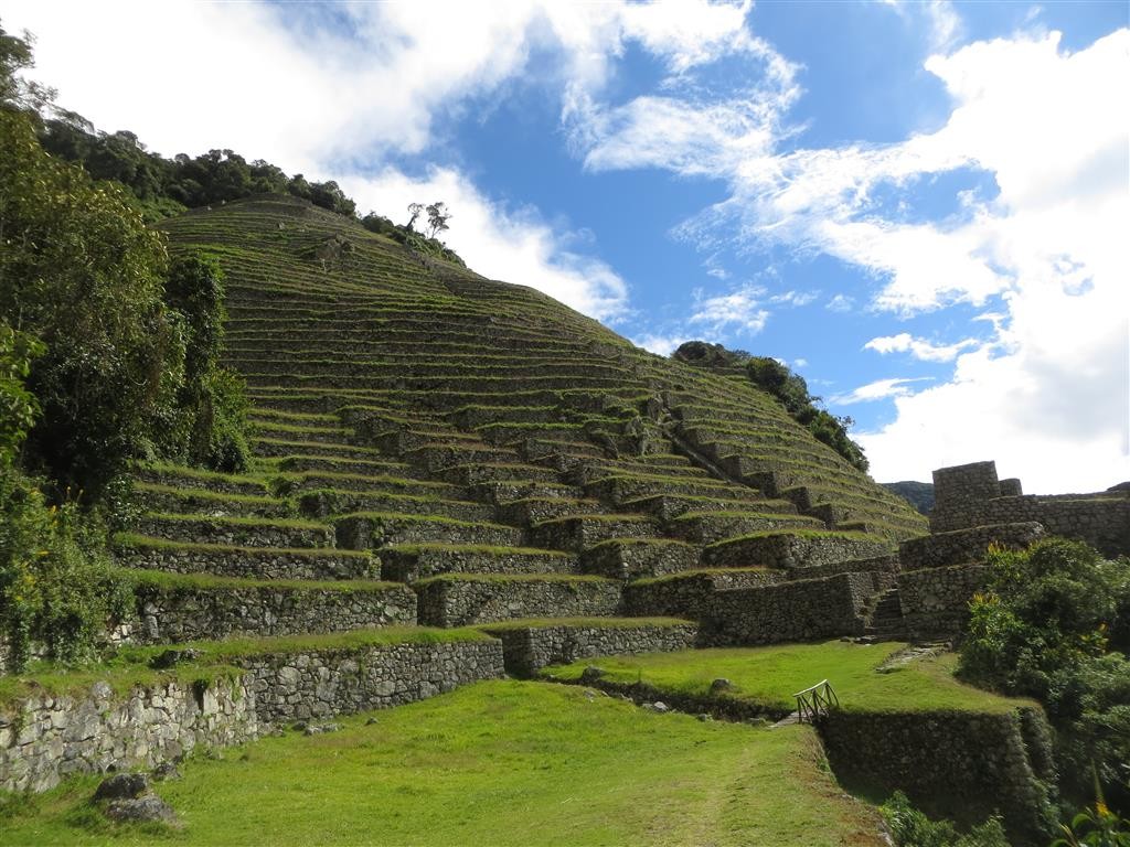 Agricultural sites of Winaywayna, another Incan style farming.