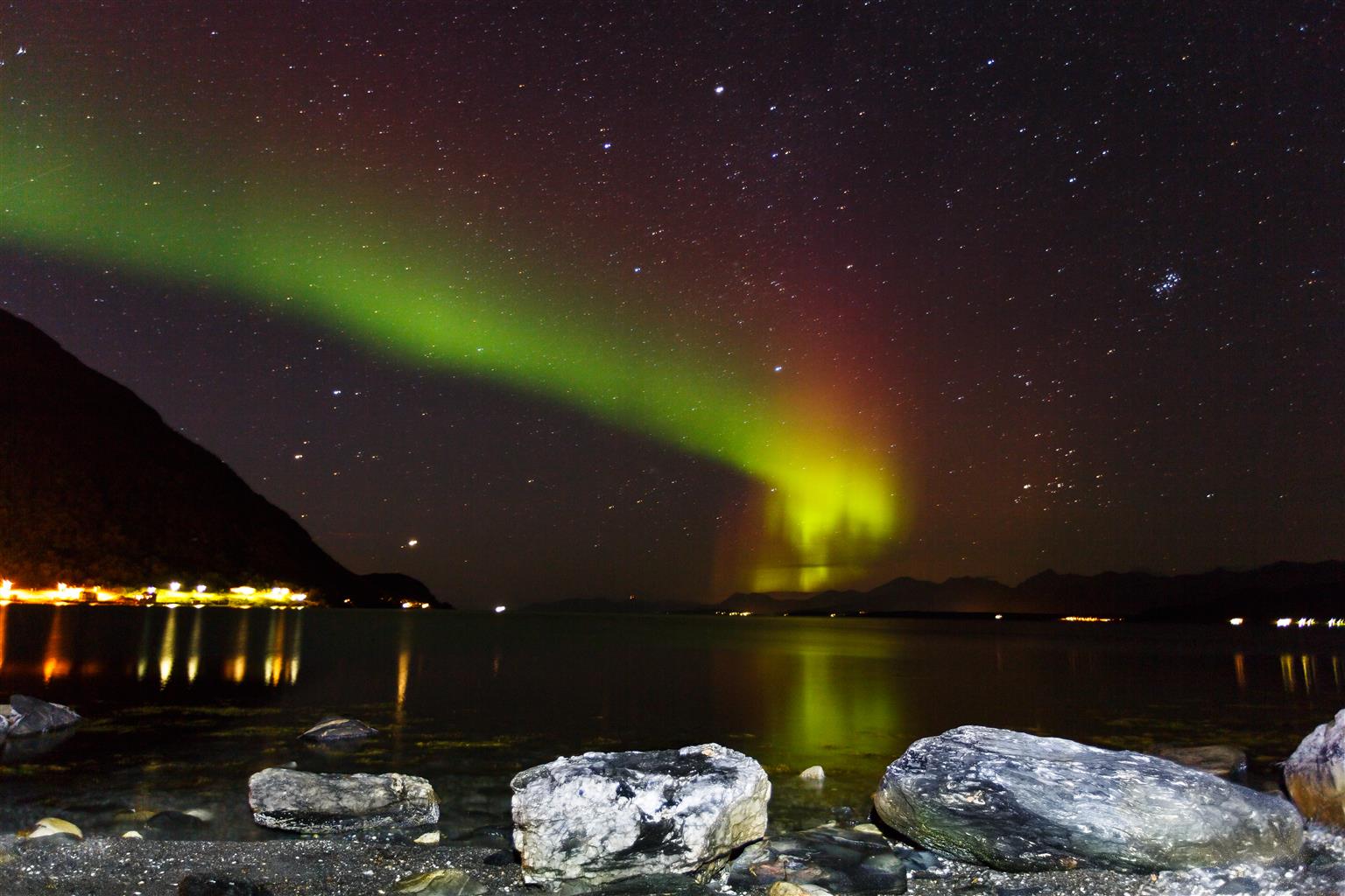 Chasing the Northern lights in Tromso