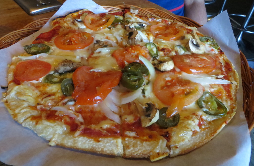all veggie pizza