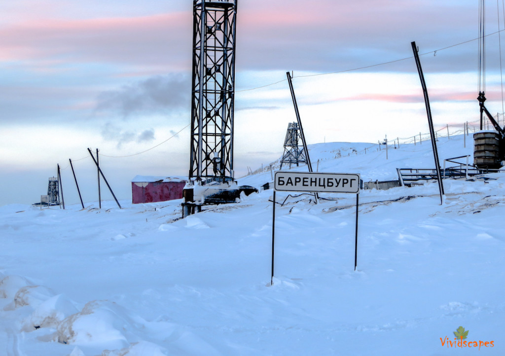 Russian mining town of Barentsburg