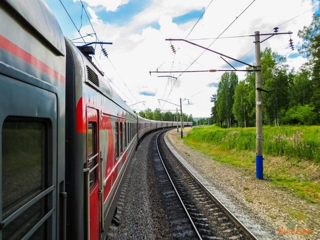 Trans Siberian train