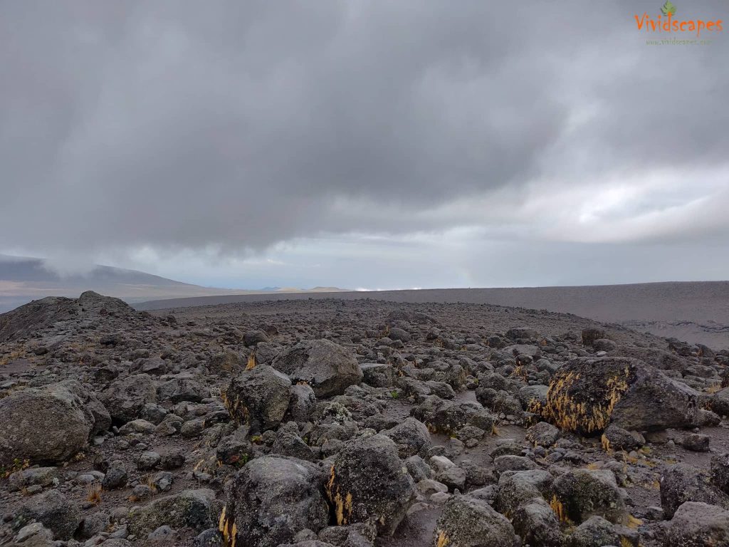 Moir Hut to Lava Tower to Barranco Camp