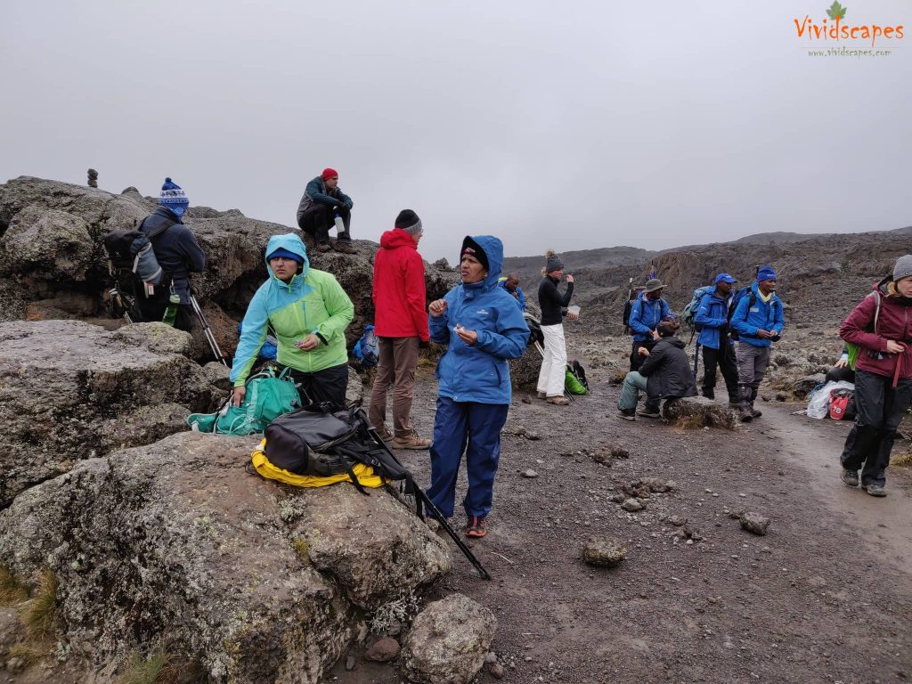 Moir Hut to Lava Tower to Barranco Camp