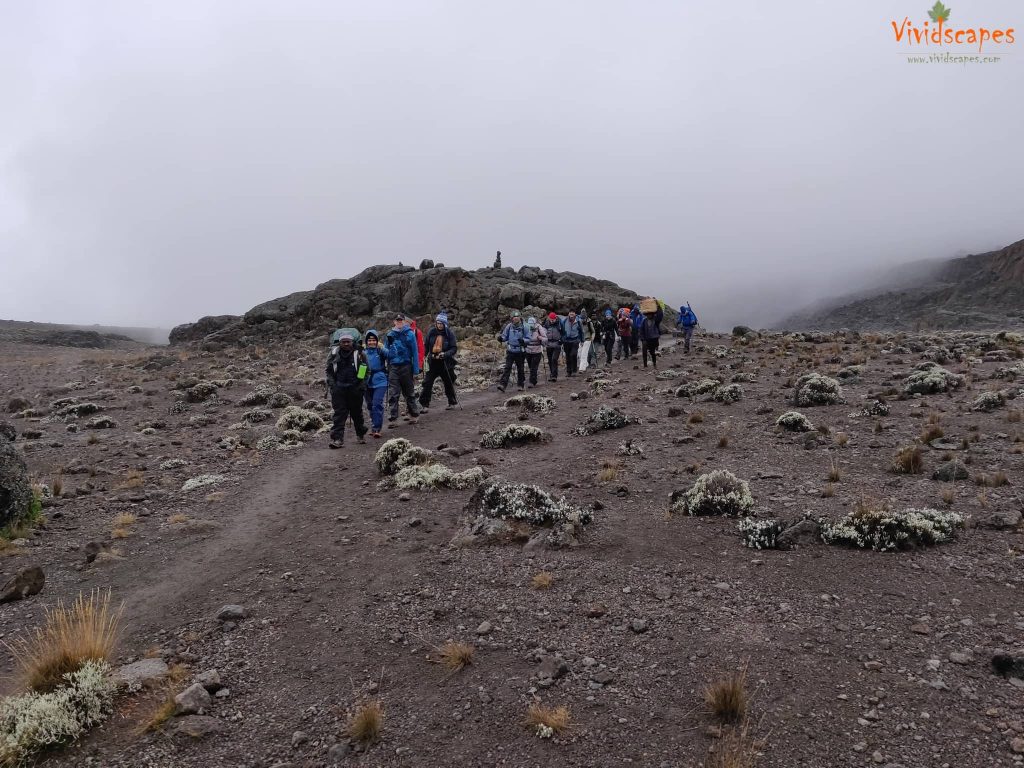 Moir Hut to Lava Tower to Barranco Camp