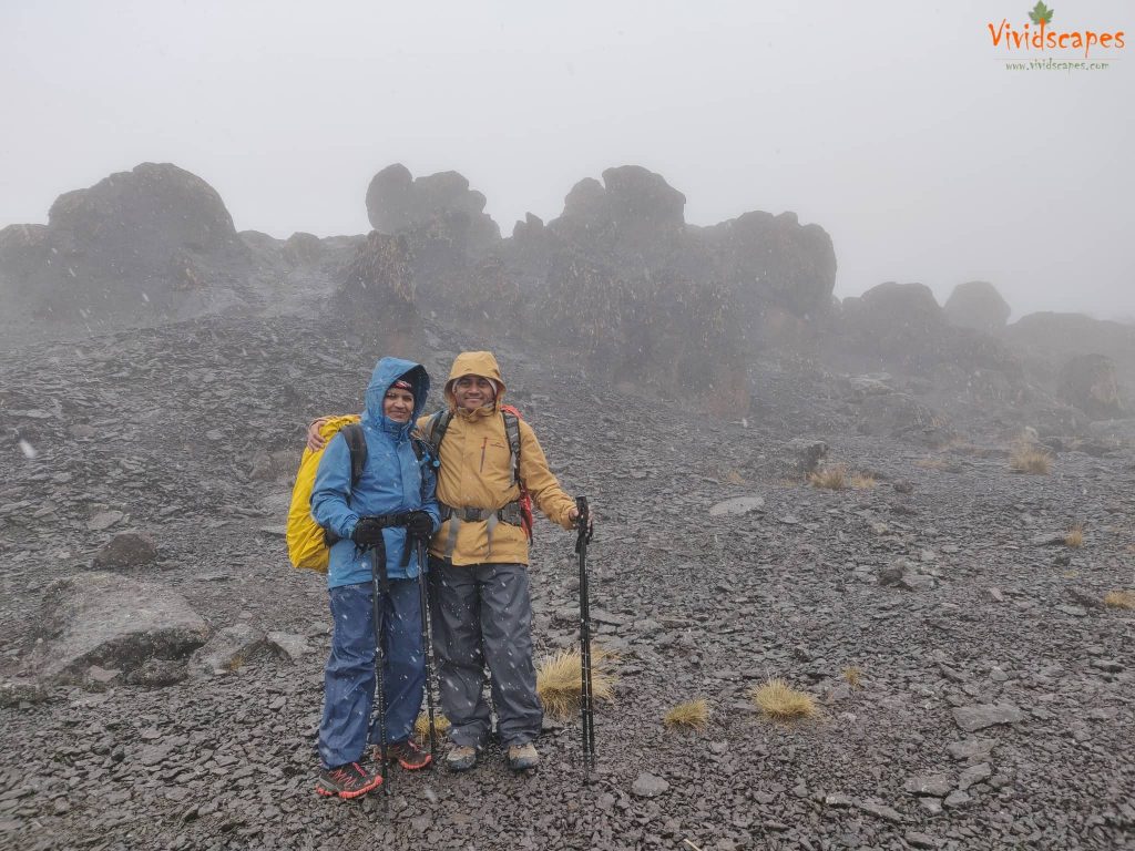 Moir Hut to Lava Tower to Barranco Camp