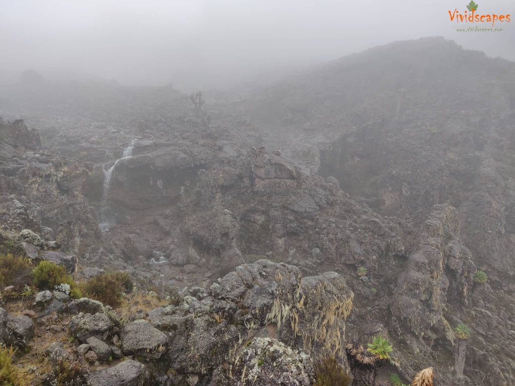 Moir Hut to Lava Tower to Barranco Camp