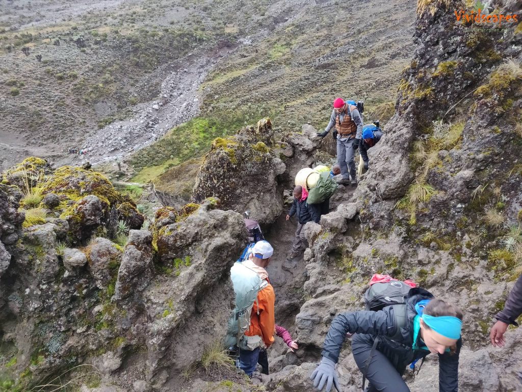 Barranco wall climb