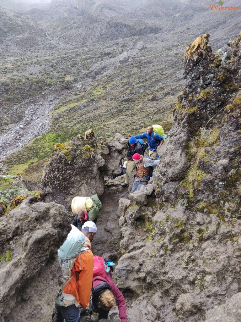 Barranco wall climb