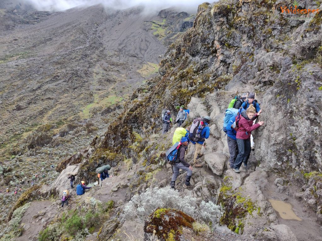 Barranco wall climb