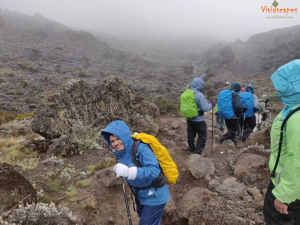 Barranco Camp to Karanga Camp