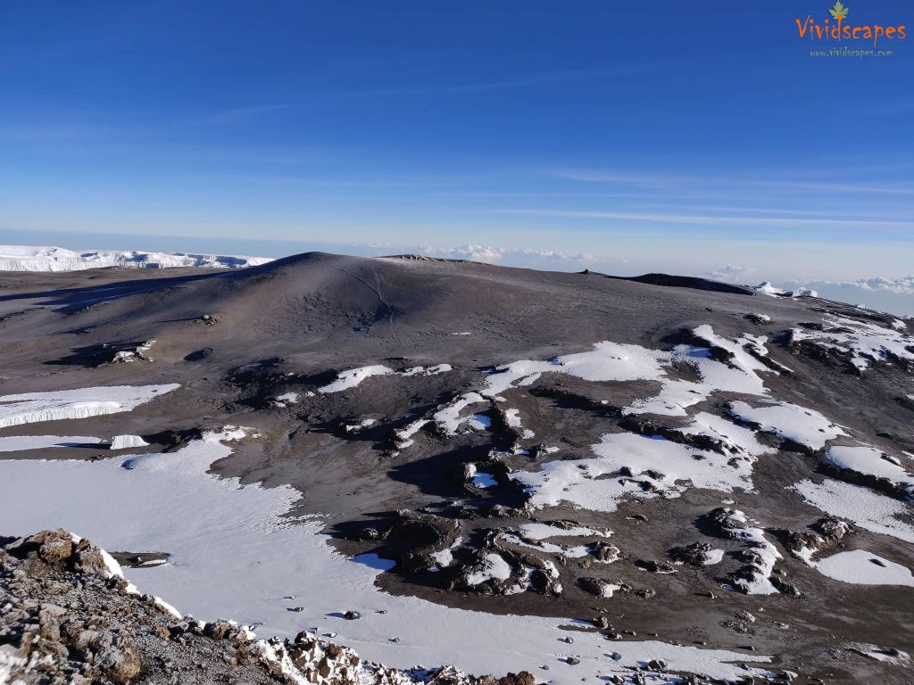 Splendid views from Uhuru peak