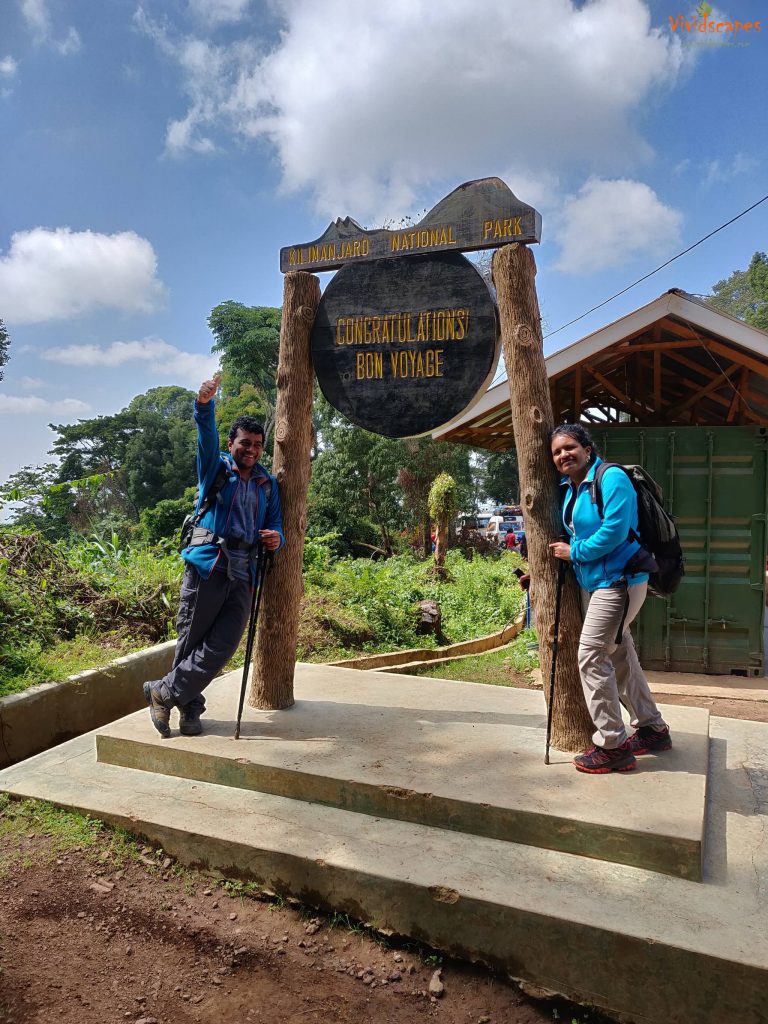 End of the kilimanjaro hike