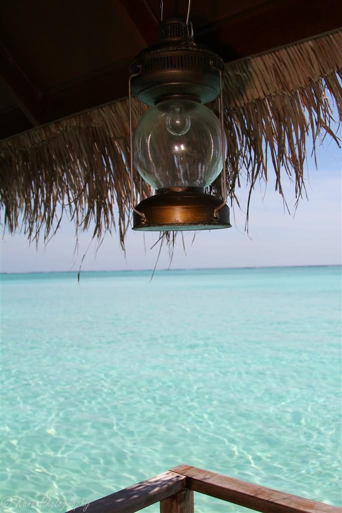 Overwater bungalow views