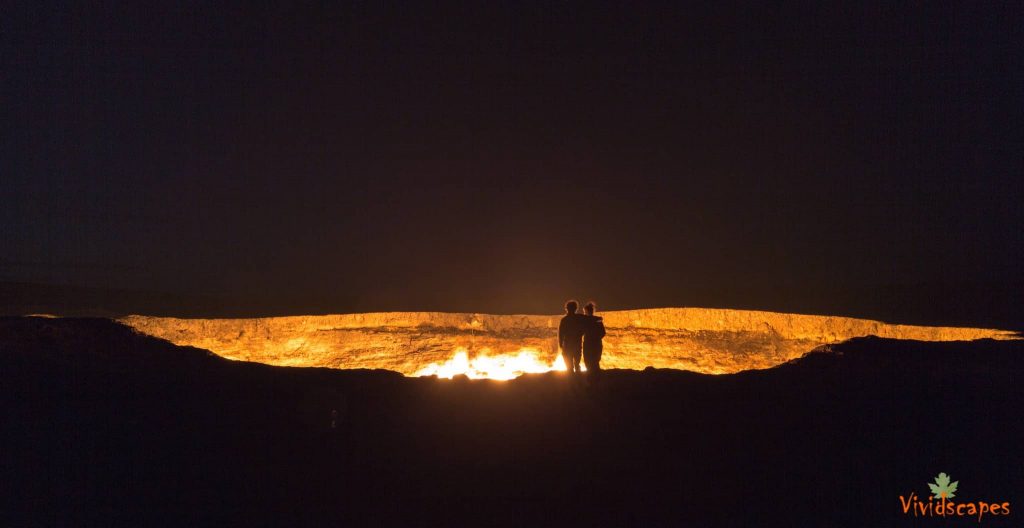 Darvaza door to Hell crater