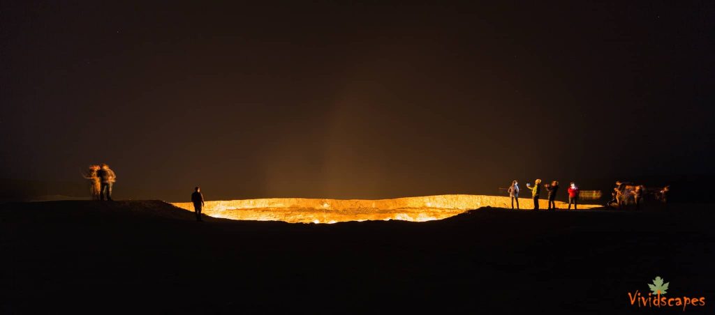 Darvaza door to Hell crater