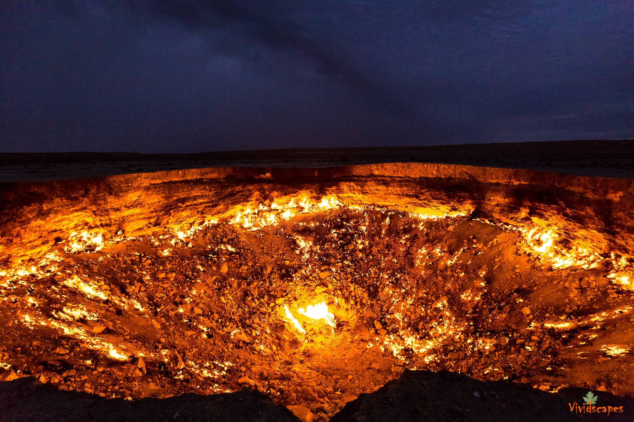 Door to hell at Darwaza