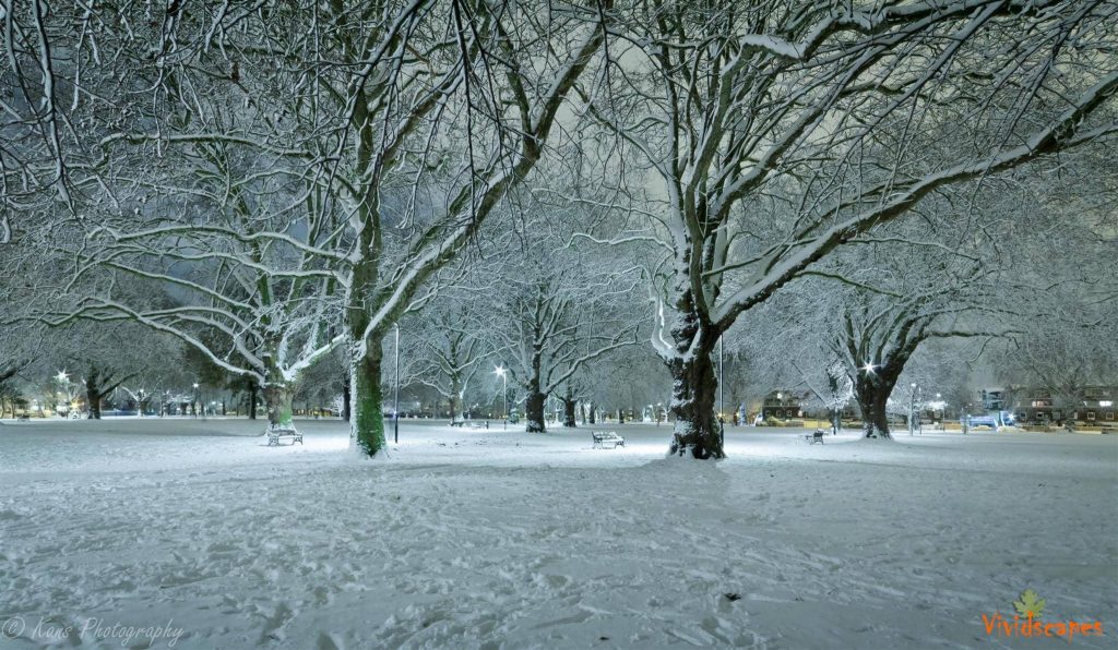 Wintery chill